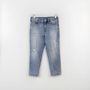 J. Crew '90s Classic Jeans Women’s Size 26 Petite 26P High Rise Straight Leg